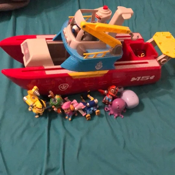 Paw Patrol Toys Big Paw Patrol Sea Patrol Lot With Boat More